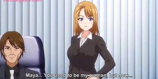 Dirty anime teacher dominates young student, rough sex and fetish play, no limits