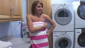Just Folding Some Towels Till I Jerk A Big Black Cock! (mp4)