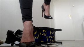 Sexy siren slams drumsticks in sensual sessions, crushing fantasies with every wicked beat