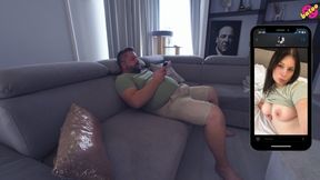 We Were Teasing Each Other with Selfies and Got so Horny That We Fucked Real Hard