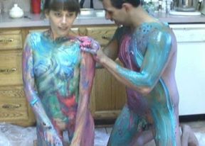 Samantha & Mikey get messy