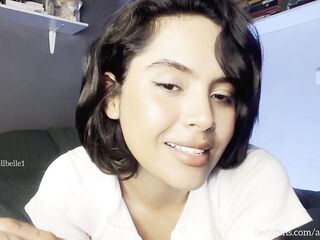JOI - compañero de estudio me da un gran descarga de leche en el culo antes de ver a mi novio