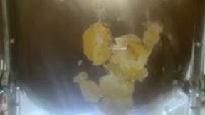 Crush -Goddess MXDominion uses her Bubble Butt to Crush orange Cup Cakes, food and object crush, mind fuck, femdom 4k