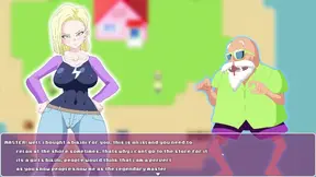 Android 18 slutty sex with Trunks using wet deep pussy dragon ball xxx - android quest for the ball
