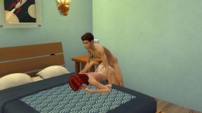 stepmom helping virgin stepson to make sex first time in his live