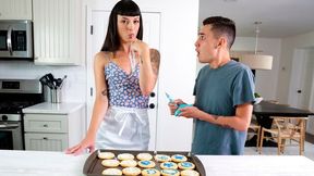 Charlie Valentine's straight hair clip by Mom Wants Creampie