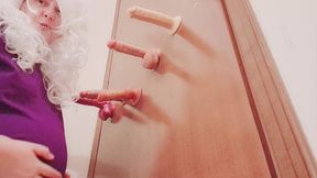 nicoletta, the warmhearted italian stepmother with a beautifully prominent belly gently talks about how it seems bigger than expected