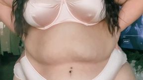 Pink Satin Show Off