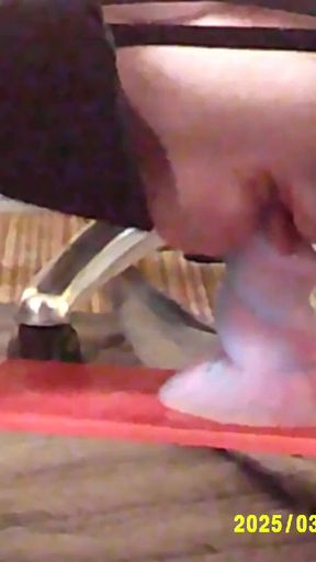 Stunning moment from &quot;Electro training begins. My Pumped Pussy Cums on Command for Dom&quot;