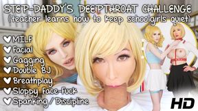 MILF Teacher Gagged and Slut Trained By Step-Daddy