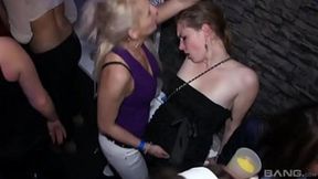 Emylia Argan horny&#x1F975; at the club, deepthroating and pounding