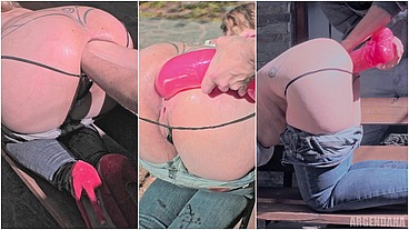 EXTREME OUTDOOR ANAL SESSION