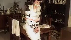 Tied In Linen Apron
