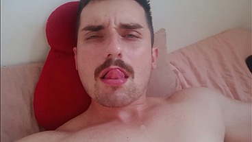 Gozando muito ao acordar tenso, Relaxei gostoso
