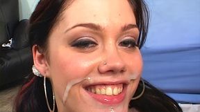 crystal clear is going to give you a meat beating upskirt of her meaty thighs, while...