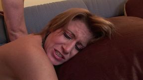 summer storm bends over so you can see her anal creampie!