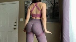 Sweaty Yoga Pants Ass Worship