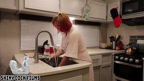 stepson fucks stuck stepmom - shiny cock films