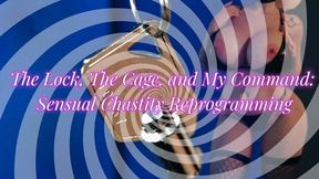 The Lock, The Cage, and My Command: Sensual Chastity Reprogramming