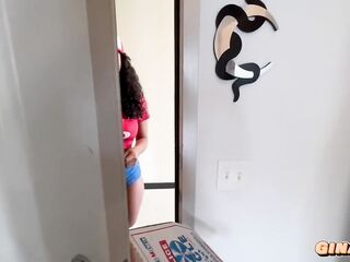 I Paid the Pizza Delivery Hotty for Sex