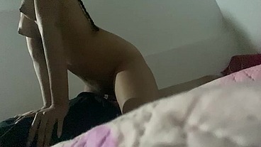 Stepsister wants to have wild sex, TEEN18+ riding. penetrating the hardest
