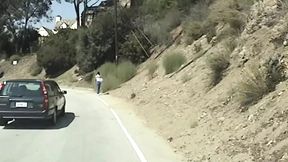 They always say don&#039;t pick up hitchhikers! He took a nympho for a ride and did not regret it!