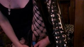 Selina Morgan Blue Dildo, Pussy