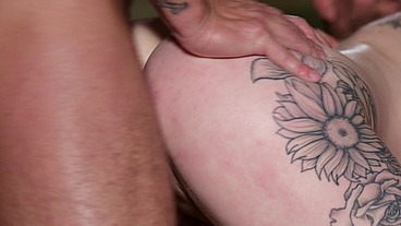 Tattooed Teen Baby Kxtten Gets All Holes Demolished In DP Fuck Fest GP2642