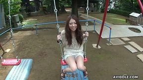 Frisky Japanese wifey Saki Kozakura mouth fucks tiny cock