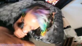 Mini stallion fucks Eddie Jaye for the first time