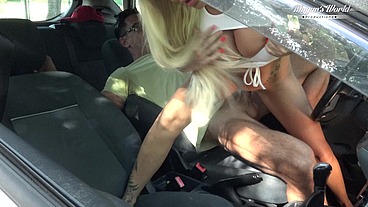 Behind The Scenes Of Sunny Herrera Banging In The Car