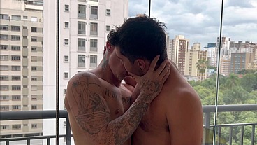 Fudendo o boy que encontrei no aplicativo.