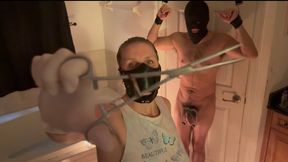 He used a safeword… extreme CBT URETHRAL STRETCHING NIPPLE PLAY