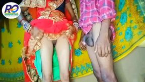 Indian village Red saree me jabardast ghori satale me chudai karvachauth episode 2
