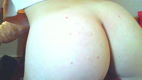 Collage Girl Gets Tipped to the Edge