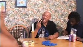 Raw-dy to get pounded by multiple dudes in a sweaty, interracial gang-bang