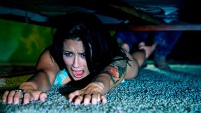 Pulchritudinous Katrina Jade at big tits clip