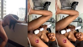 kashofficials blowjob and masturbation compilation