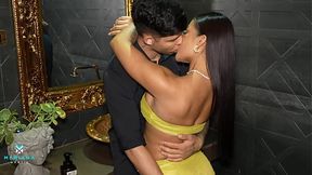 I have rough sex with a waiter in a restaurant bathroom - Mariana Martix & Danner Mendez