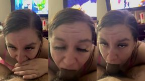 drinking night turns into deepthroat night