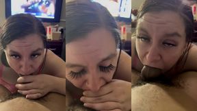drinking night turns into deepthroat night
