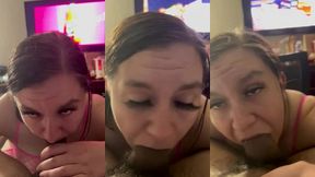 drinking night turns into deepthroat night