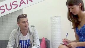 Susan fucking with young dorm boy