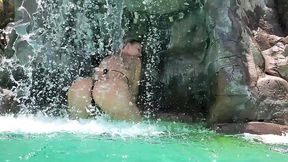 twerk waterfall slomo phone twerk charley hart