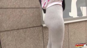 german scout - teen loren minardi mit geilem arsch von dicken schwanz bei casting gefickt