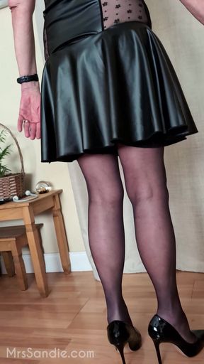 step-aunt in a dress