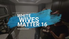 white wives matter 16 - horny blonde milf wife wants 2 big black cocks to fuck her pussy and ass at the same time in her first anal dp