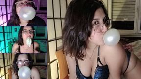 Get horny and strip while chewing bubblegum - Bunny Looner