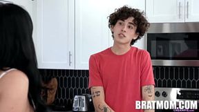 Stepsons' filthy duties include getting down and dirty with their horned-up stepmom, duh