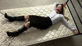 Secretary in Lock Down (MP4 1080p) - Claire Irons